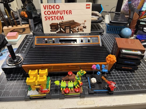 Lego atari video game computer - lego,