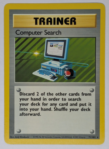 Computer search 102 rare - search,