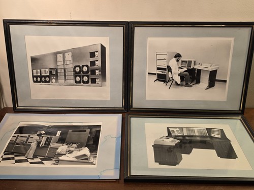 Set framed vintage - set, 4