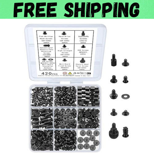 420pcs computer screws - 420pcs,