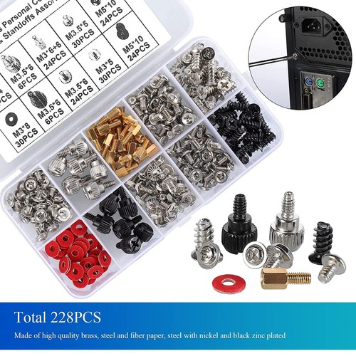 228pcs computer screws kit for - computer,