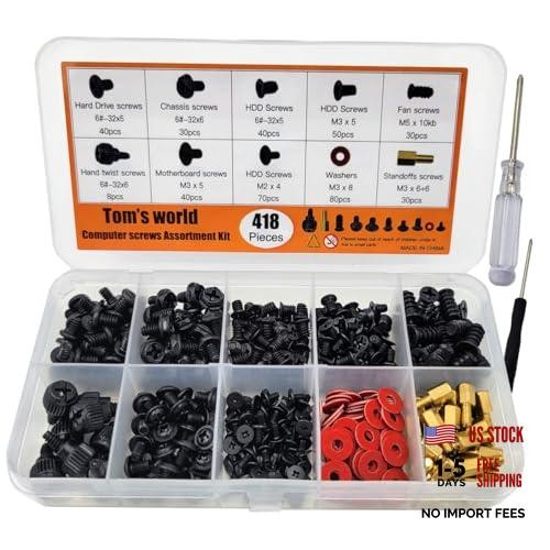 418pieces computer screws - 418pieces,